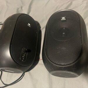 JBL Dual Black Bluetooth Speakers